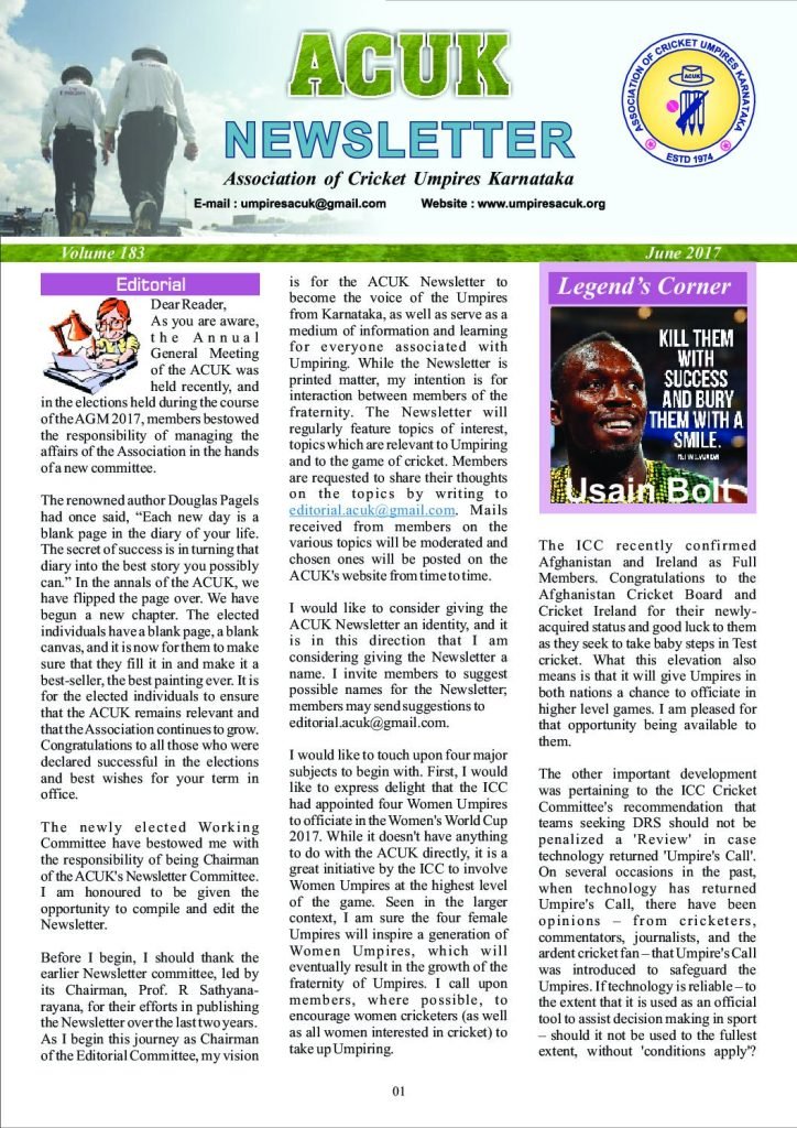 News Letter - June 2017